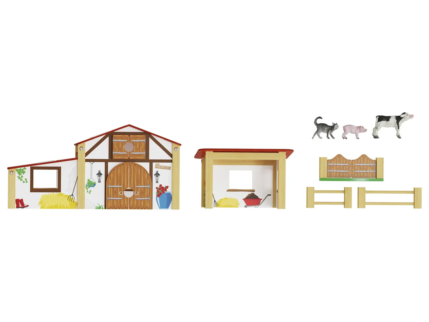 Playtive Set animaux en bois