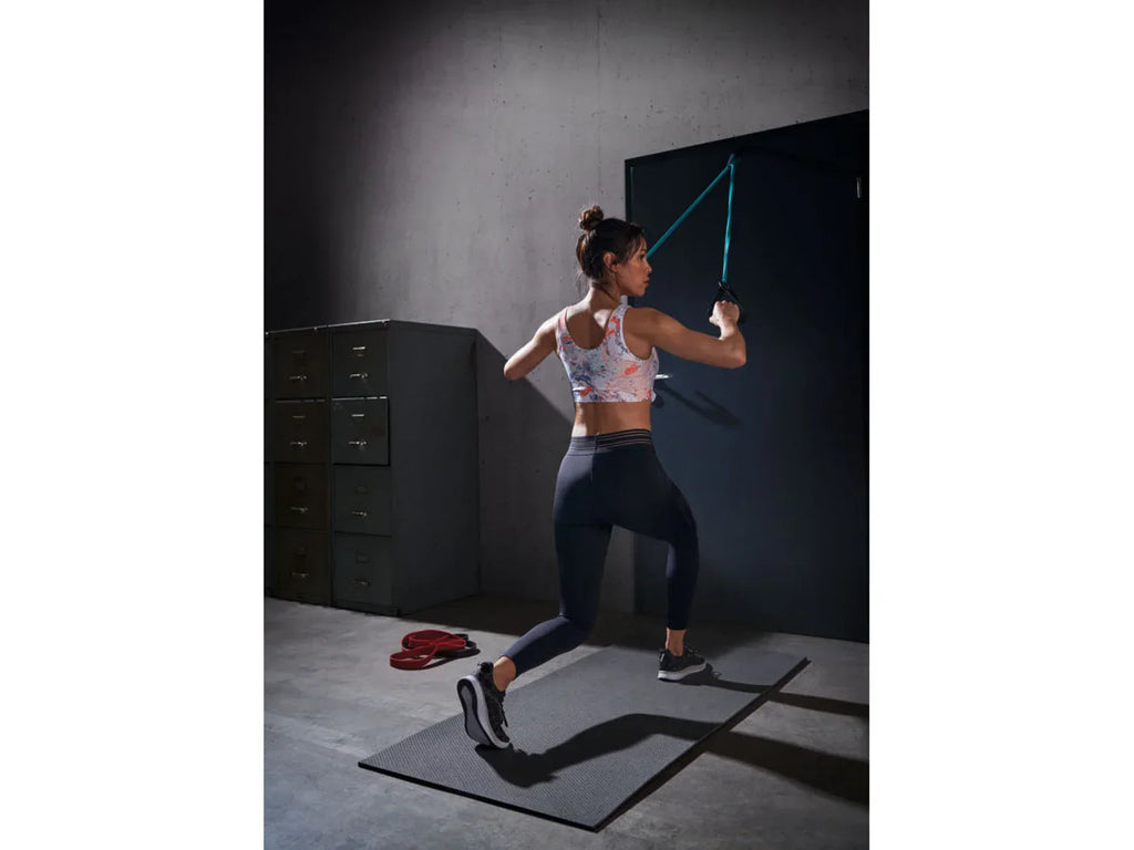 CRIVIT Set de 3 bandes lastiques de musculation, avec ancre de porte