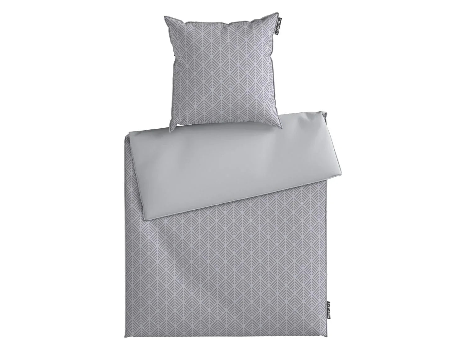 Michalsky Parure de lit rversible en satin, 140 x 200 cm