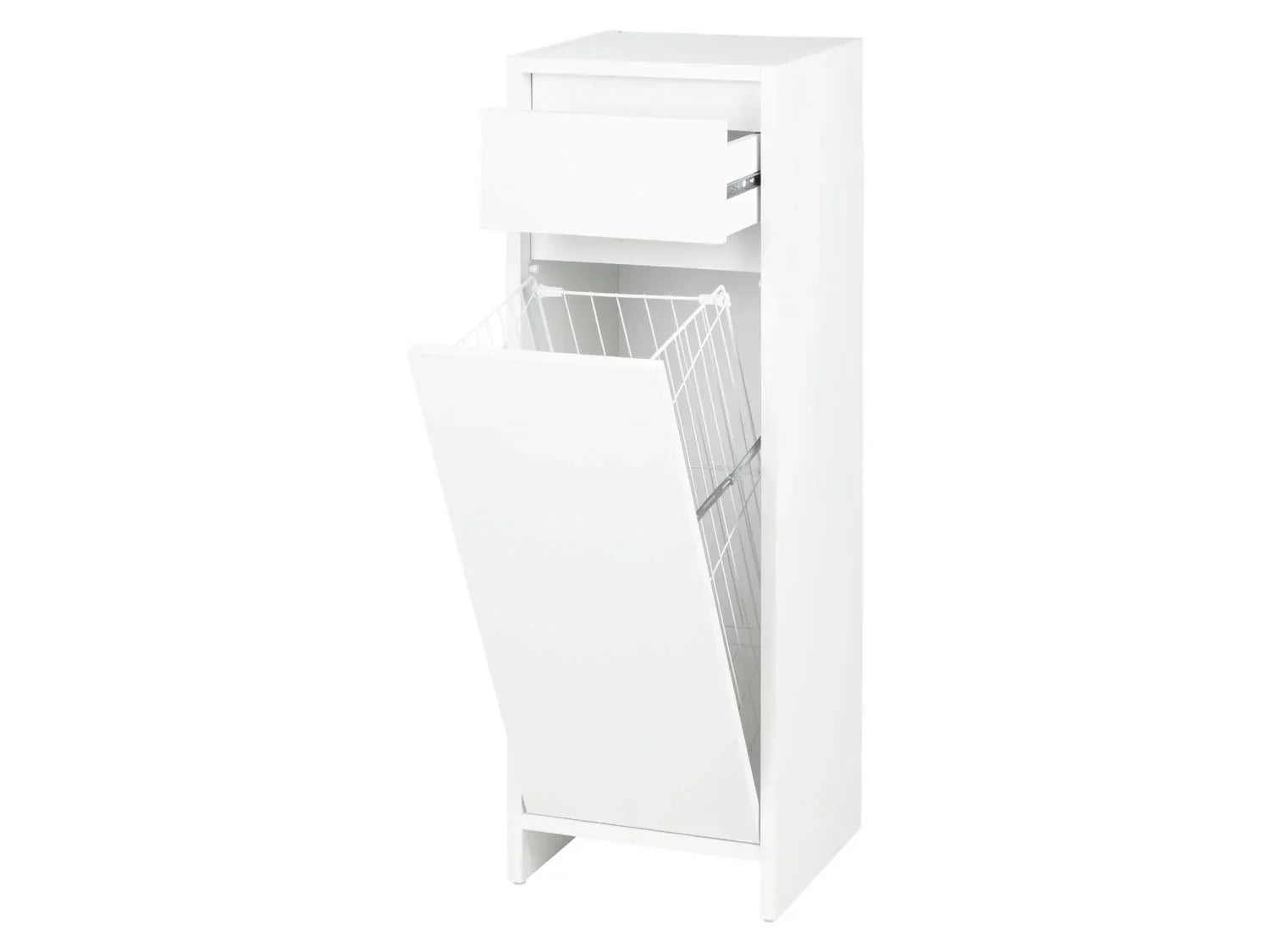 LIVARNO home Armoire latrale de salle de bains Oslo, 32 x 99 x 30 cm, blanche