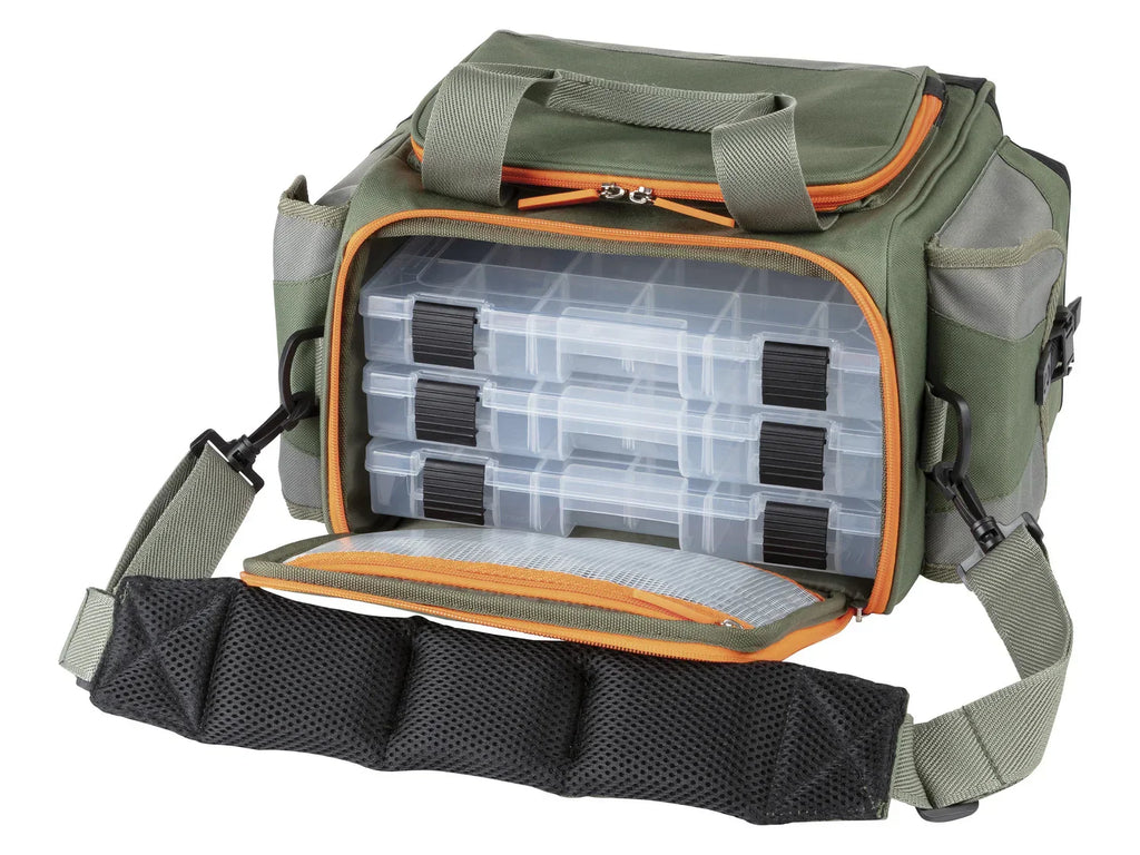 Rocktrail Sac de pche, 25 L, avec 8 botes de rangement