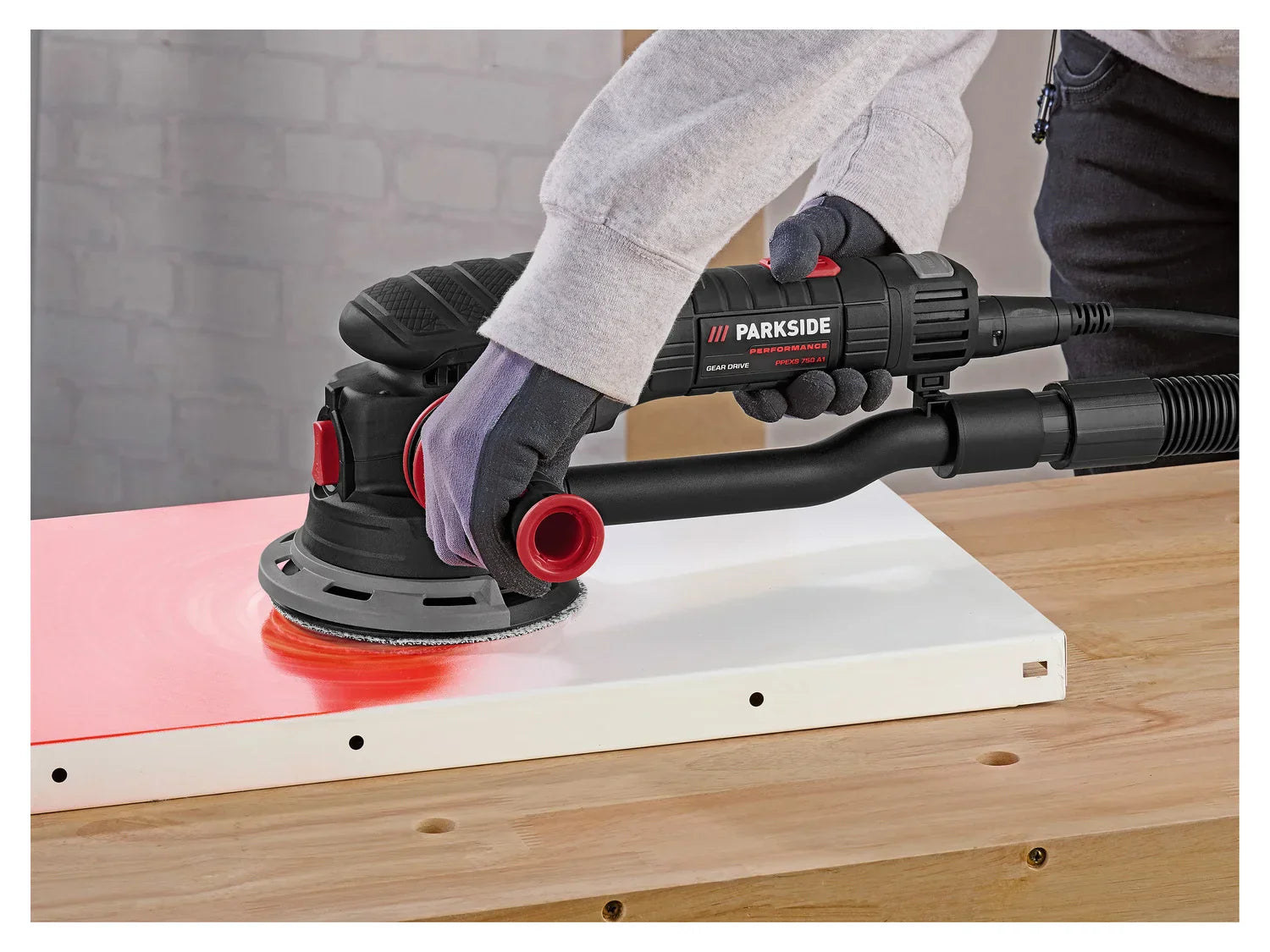 PARKSIDE PERFORMANCE Ponceuse excentrique PPEXS 750 A1, 750 W