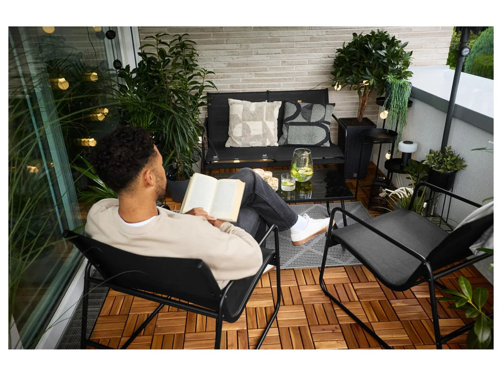 LIVARNO Salon de jardin, 4 pieces