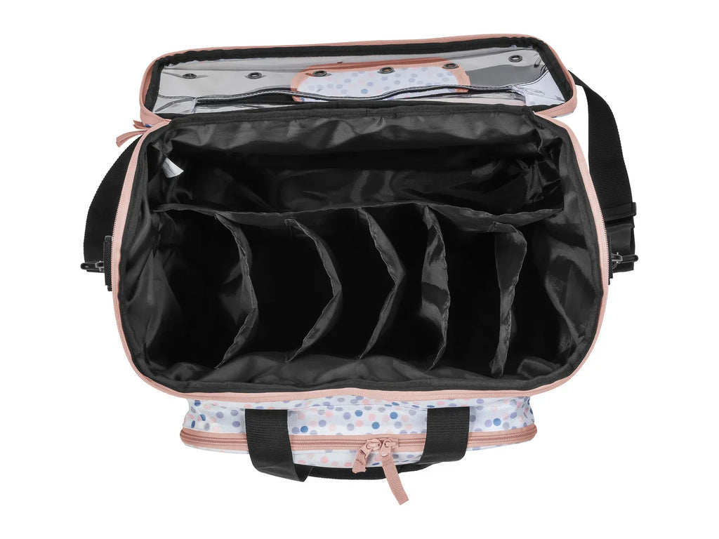 TOPMOVE Sac pour accessoires de tricot ou trolley pour machine  coudre