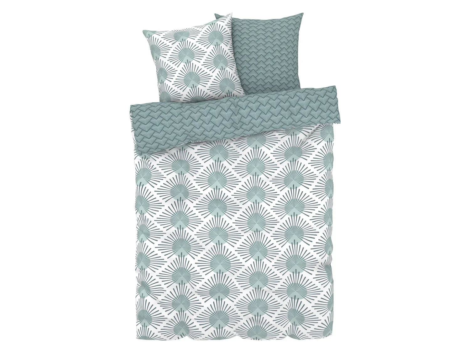 LIVARNO home Linge de lit en satin rversible, 240 x 220 cm