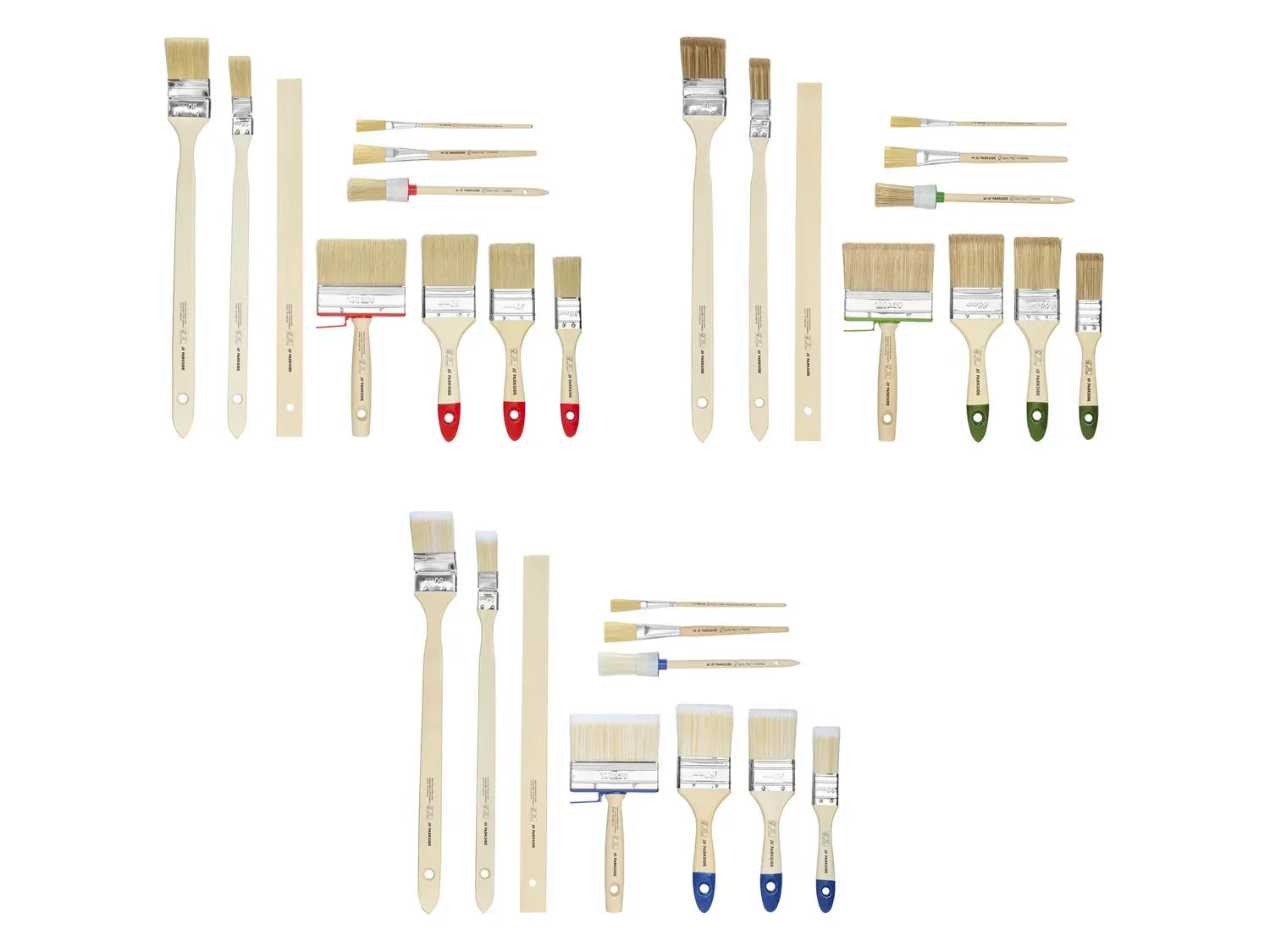 PARKSIDE Set de 10 pinceaux