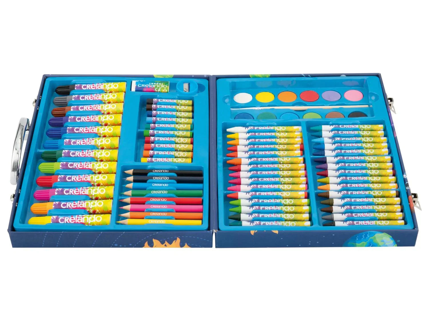 crelando Mallette de coloriage enfant