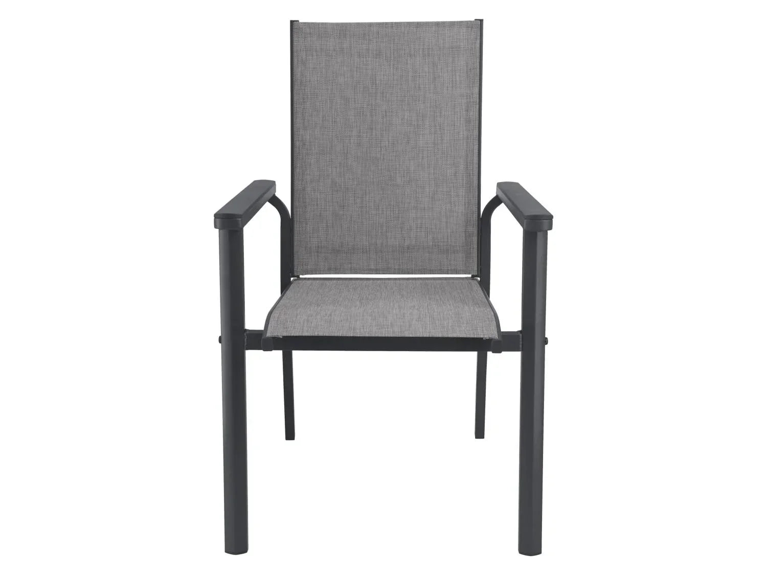 LIVARNO Table de jardin + Lot de 2 fauteuils en aluminium Houston