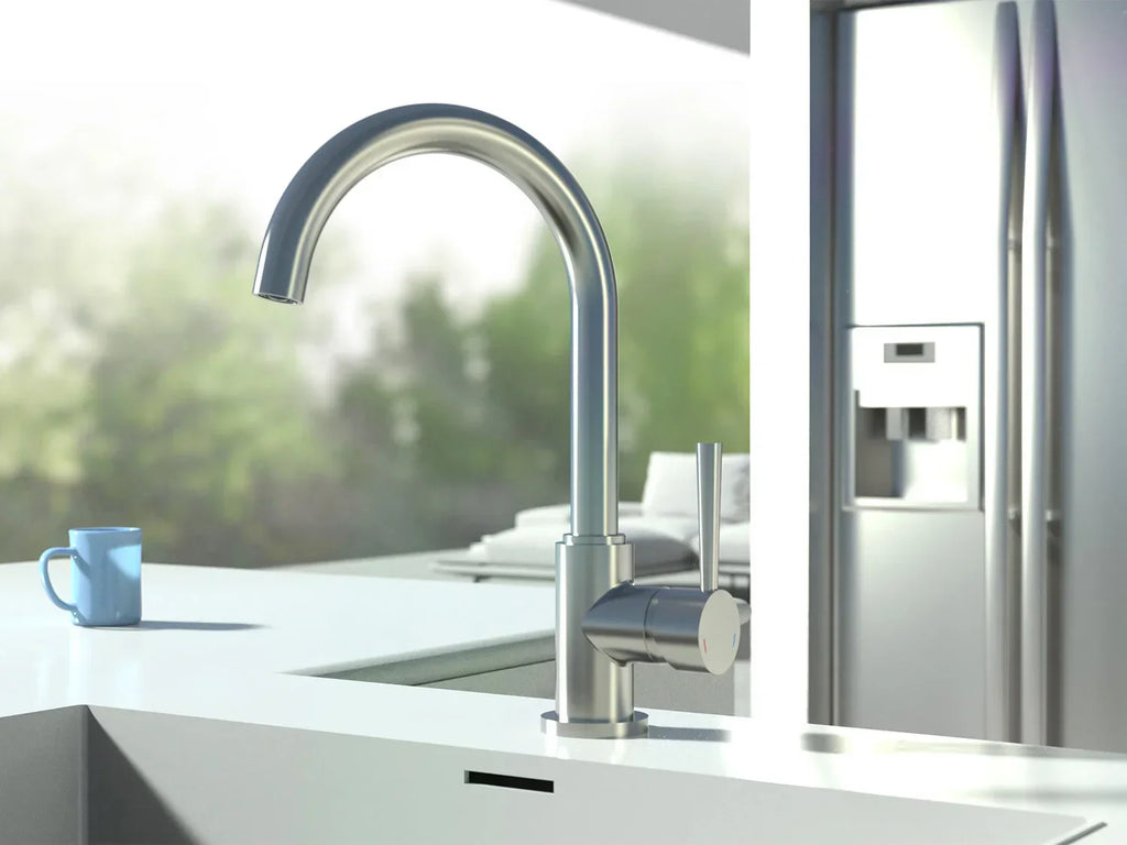 Schtte Mitigeur robinet de cuisine CORNWALL, avec bec courb