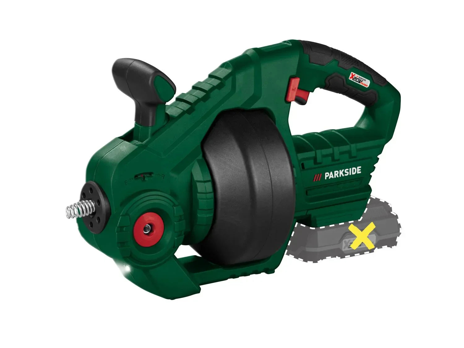 PARKSIDE Nettoyeur de canalisation sans fil PARRW 20-Li A1, 20 V