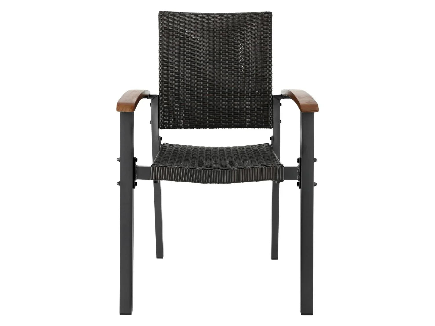 LIVARNO Table de jardin + Lot de 8 fauteuils en rsine tresse Valencia