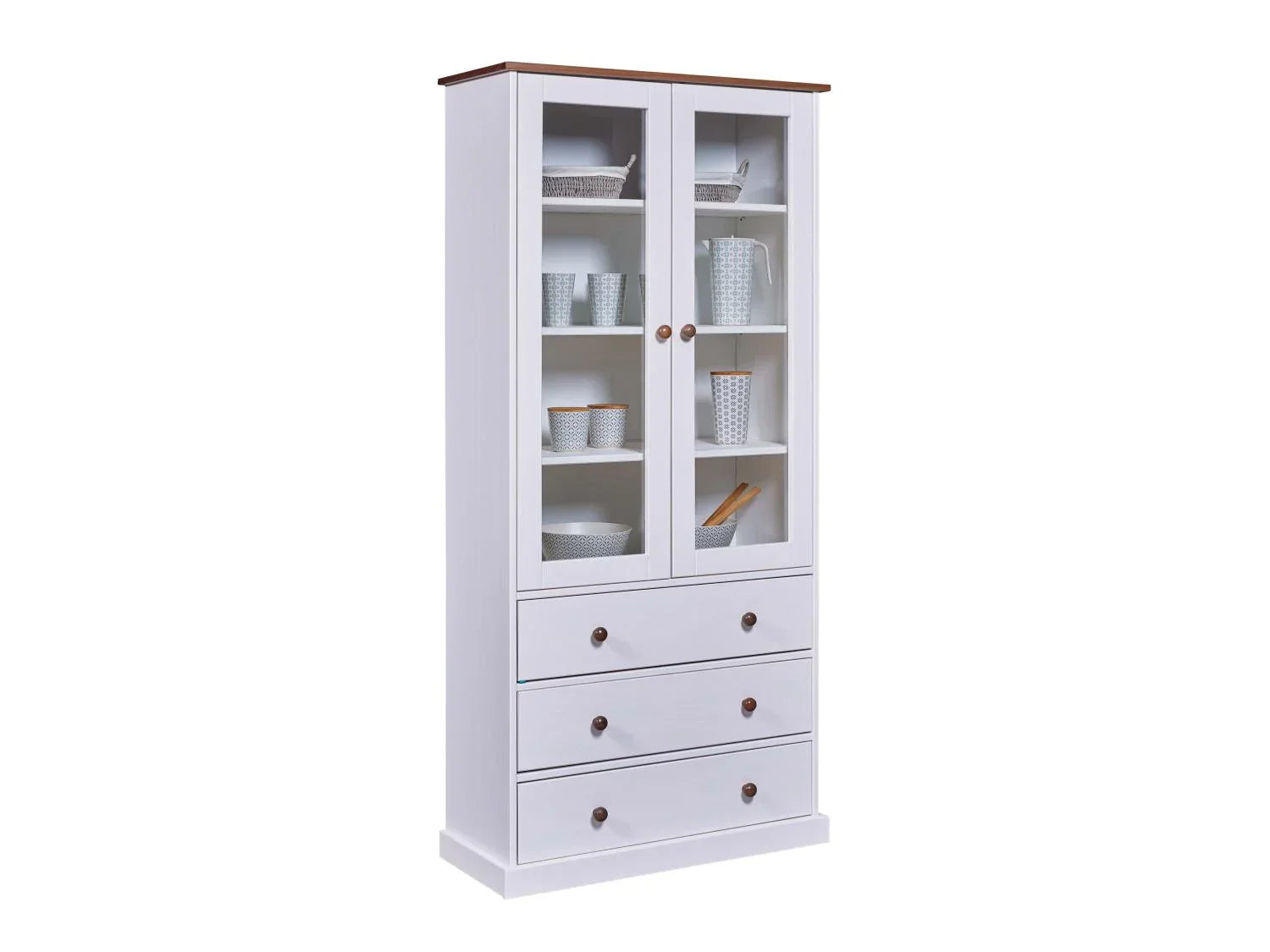 Inter Link Vitrine buffet Westerland , 90 x 38,40 x 190 cm