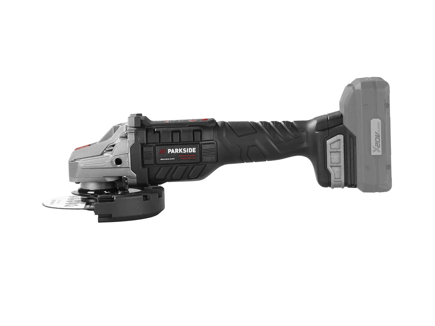 PARKSIDE PERFORMANCE Meuleuse d'angle sans fil PWSAP 20-Li E6, 20 V