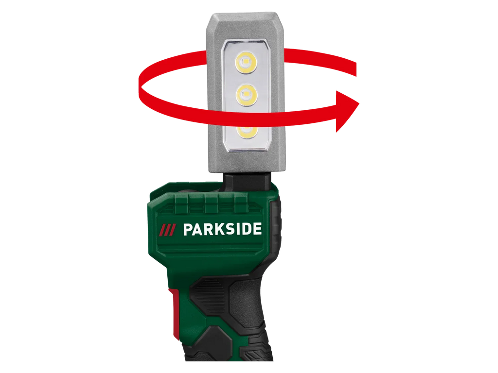 PARKSIDE Lampe torche  LED, 280 lm, 20 V