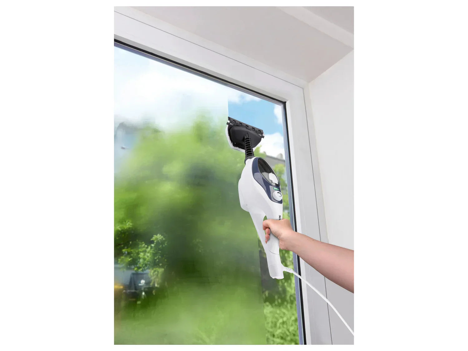 SILVERCREST Balai vapeur et nettoyeur vapeur manuel SDM 1500 D4