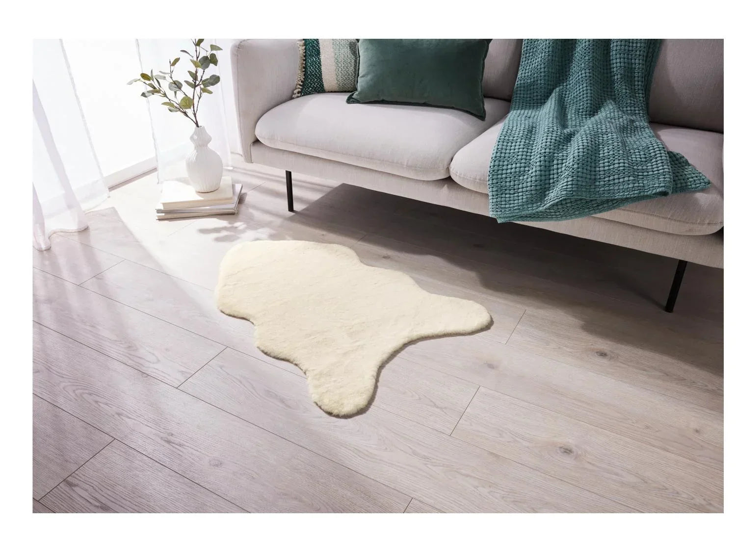 LIVARNO home Tapis en peluche, 60 x 90 cm