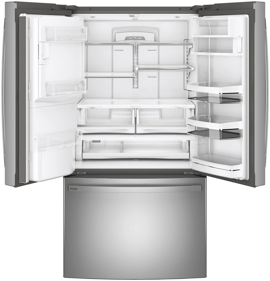 GE Profile Series ENERGY STAR® 27.7 Cu. Ft. Fingerprint Resistant French-Door Refrigerator