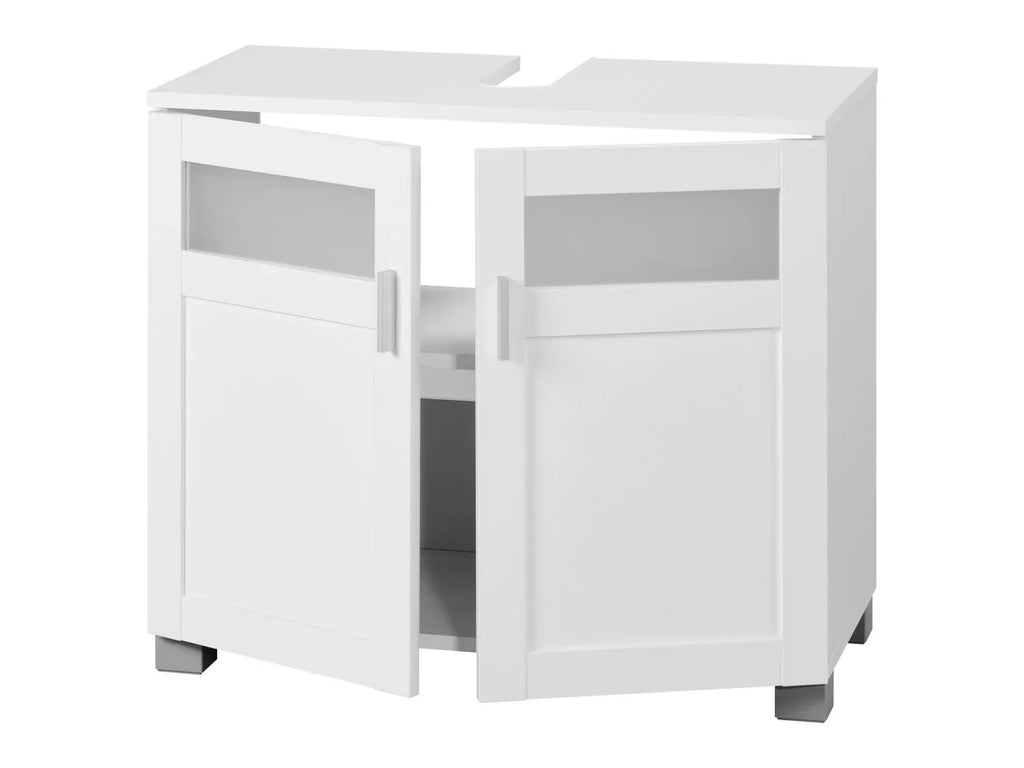 LIVARNO home Meuble sous-vasque Basel, 68,5 x 58,7 x 34,5 cm, blanc
