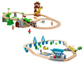 Playtive Set de chemin de train en bois