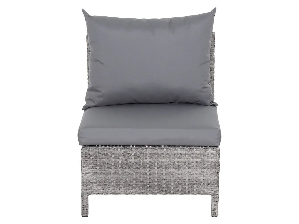 Gardamo Ensemble de jardin Vigo Lounge, 4 pices, gris