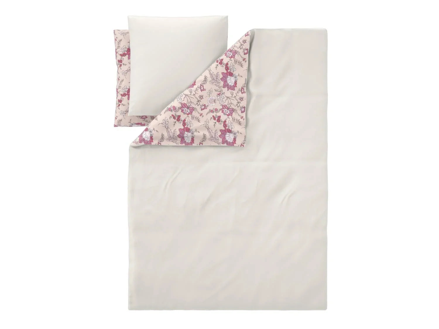 LIVARNO Parure de lit ou parure de lit double face en satin, 240 x 220 cm