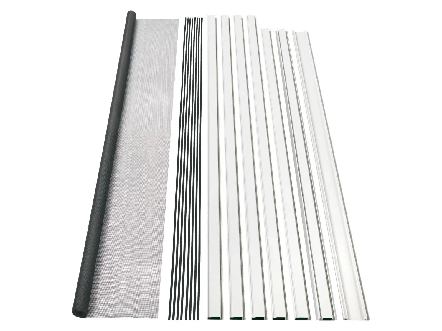 LIVARNO Porte moustiquaire en aluminium, 1 x 2,1 m