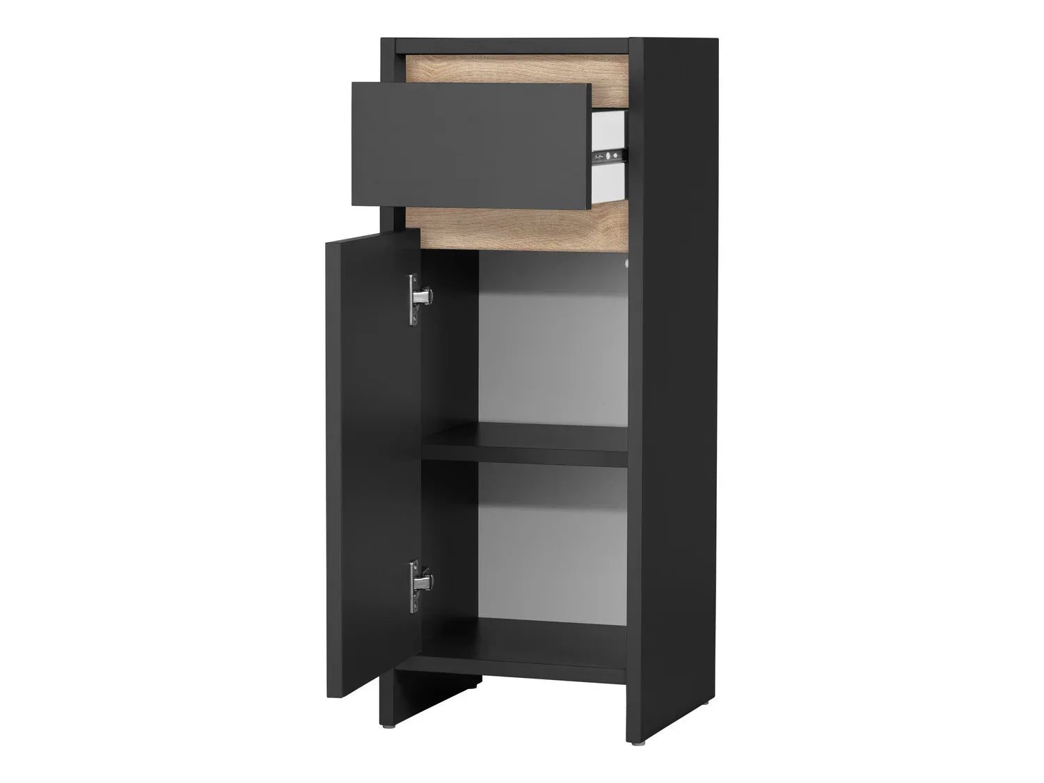 LIVARNO home Armoire latrale de salle de bains Oslo, 32 x 80 x 28 cm, anthracite