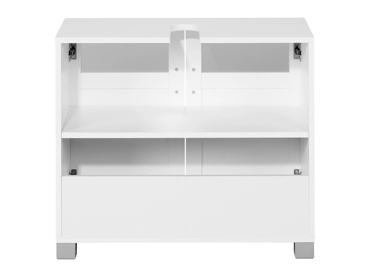 LIVARNO home Colonne de salle de bains + Meuble sous-vasque Basel, 68,5 x 58,7 x 34,5 cm