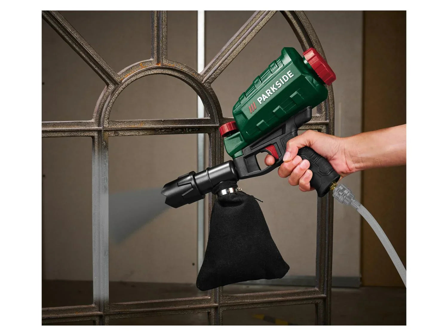 PARKSIDE Pistolet de nettoyage ou de sablage pneumatique