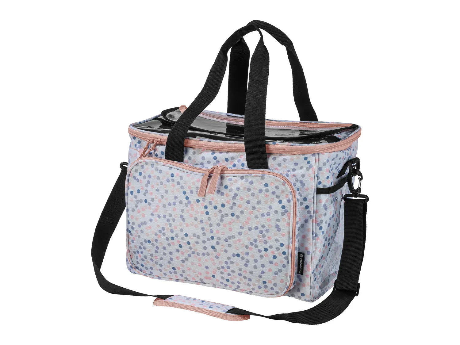 TOPMOVE Sac pour accessoires de tricot ou trolley pour machine  coudre