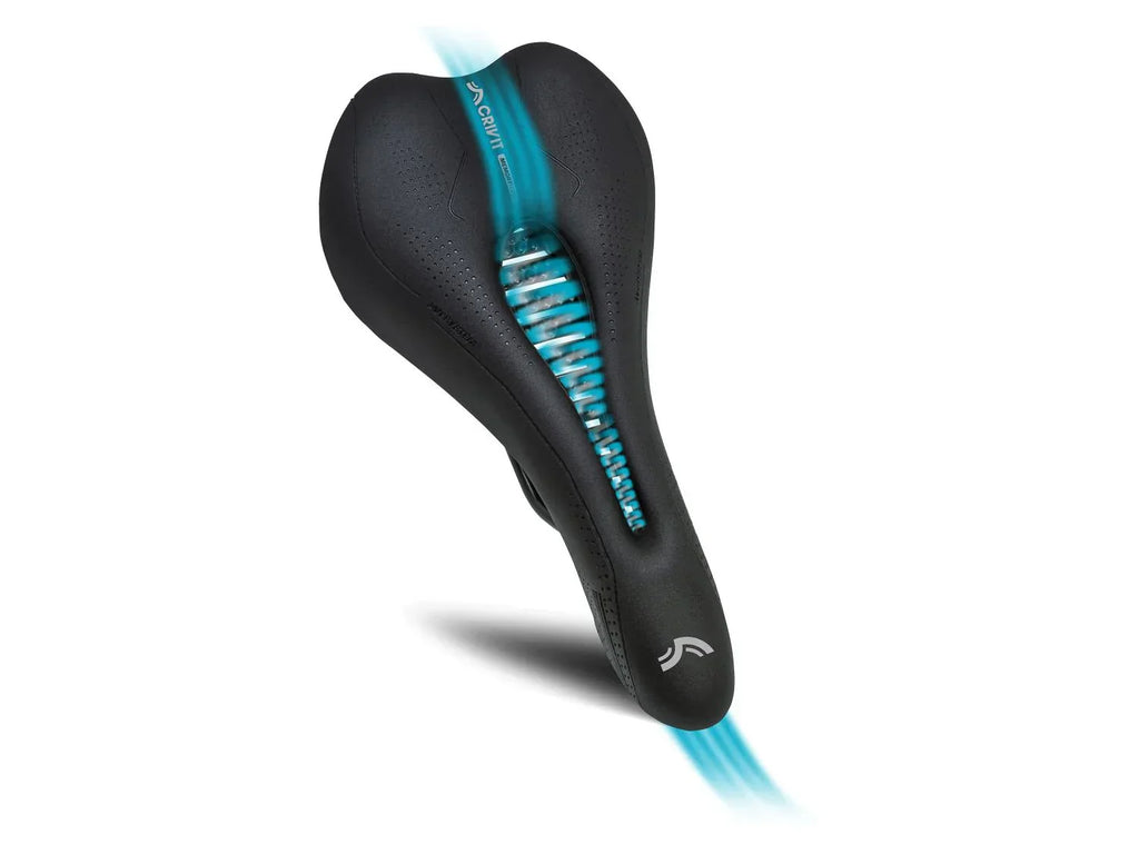 CRIVIT Selle de vlo de ville  mmoire de forme