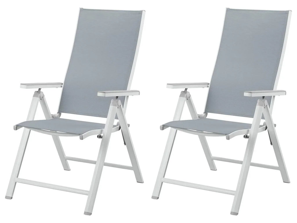 LIVARNO home Table de jardin + Lot de 6 fauteuils Houston