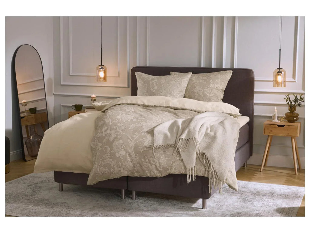 LIVARNO Parure de lit double face en satin, 240 x 220 cm