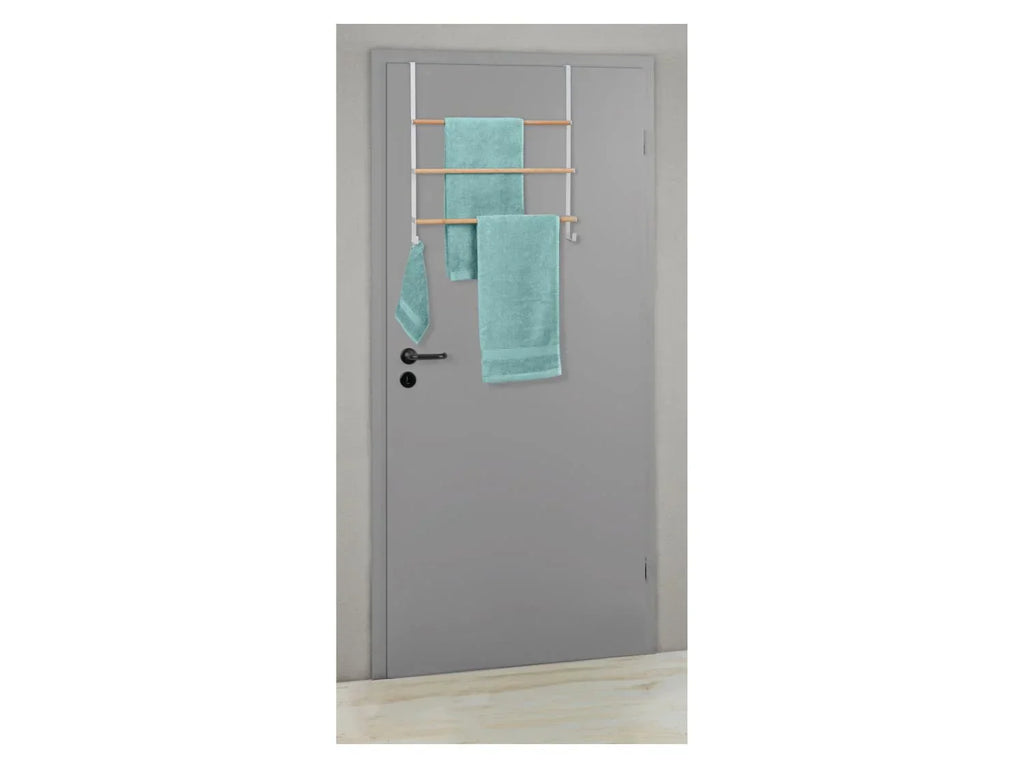 Wenko Porte-serviettes de porte en bambou