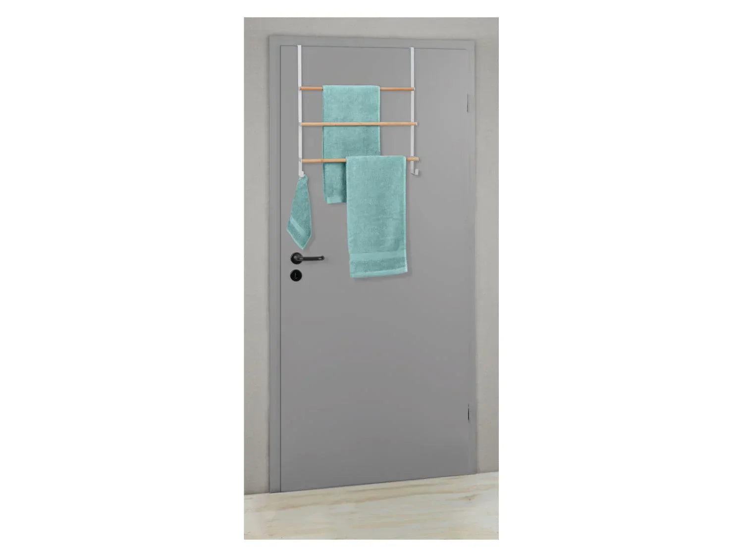 Wenko Porte-serviettes de porte en bambou