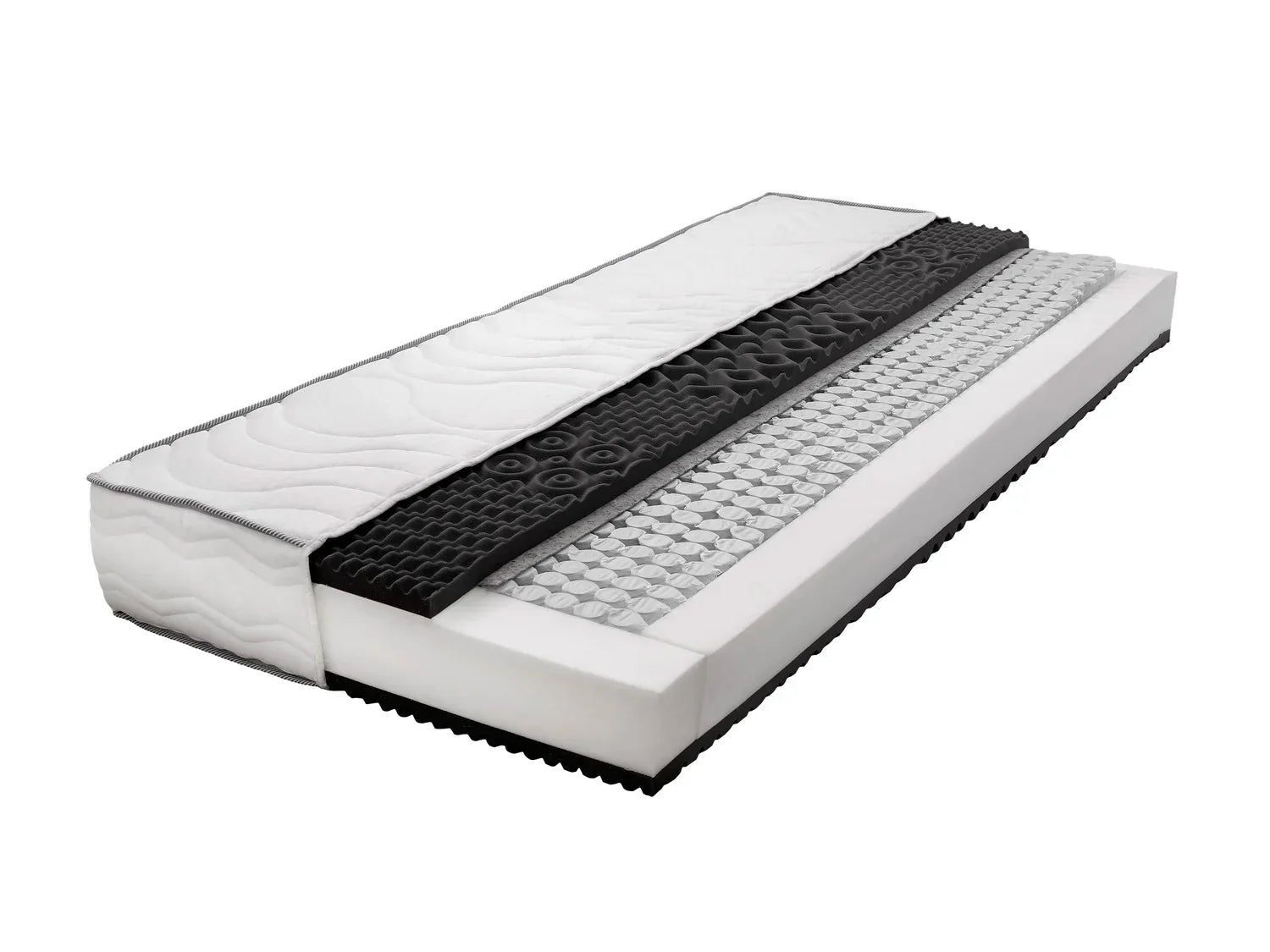 LIVARNO home Matelas  ressorts ensachs 1000-7 zones, H3, 90 x 190 cm