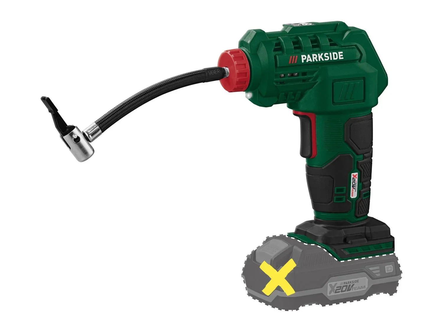 PARKSIDE Pompe  air PALP 20-Li B2 ou compresseur PAK 20-Li B2 sans fil, 20 V
