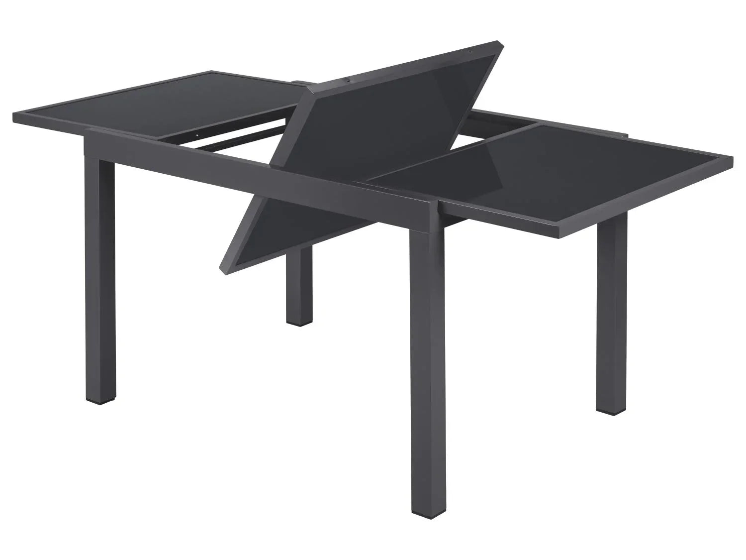 LIVARNO home Table de jardin Houston + Lot de 6 fauteuils Toronto