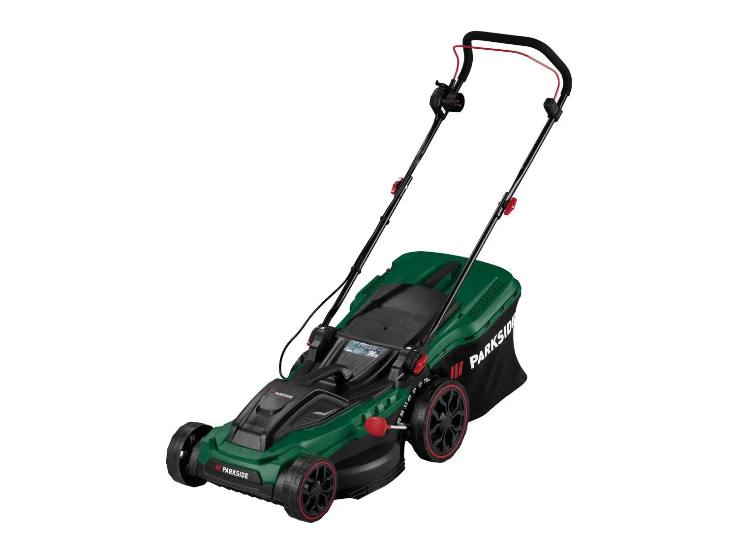 PARKSIDE Tondeuse  gazon lectrique PERM 1800 A1, 500 m, 55 L, 1800 W