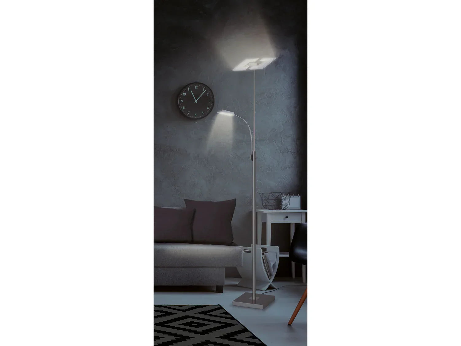 LIVARNO home Lampadaire vasque LED